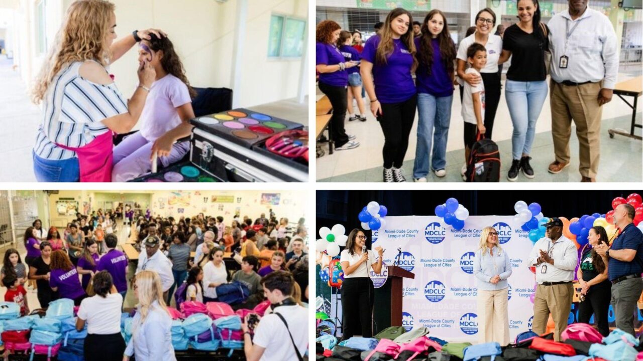 Luisa Santos, M-DCPS School Board Member, hosts “D9 Back to School Bash” with Community Partners