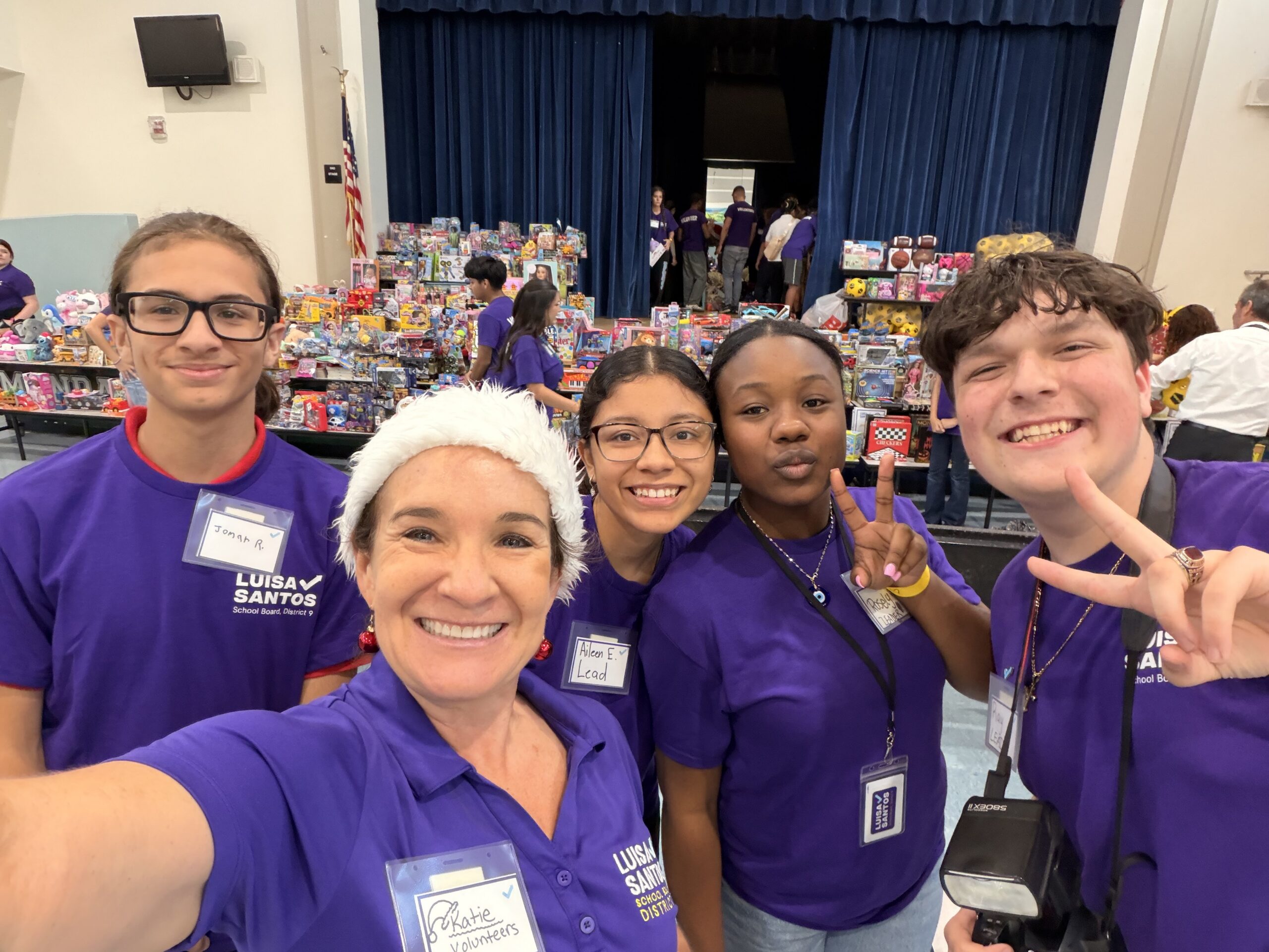 volunteers